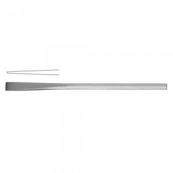 Sheehan Osteotome Stainless Steel, 15 cm - 6" Blade Width 1.0 mm